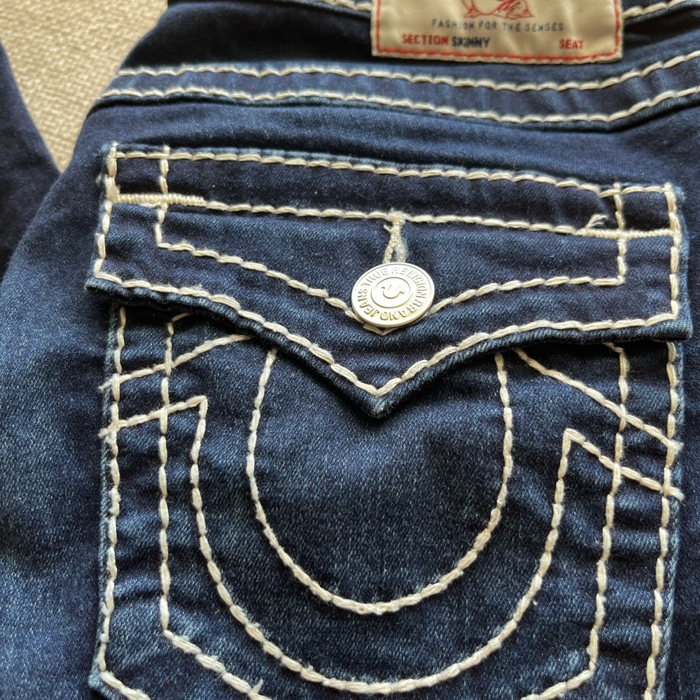 True Religion Women's Skinny Jeans Size 27 - Picture 4 of 9